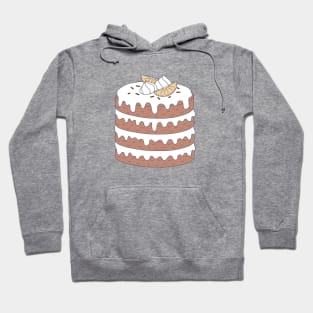 Chocolate Layered Cake with Oranges Hoodie